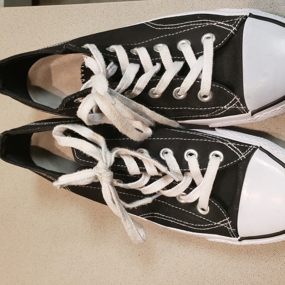 Airwalk Black and White Sneakers